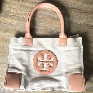 Tory Burch Authentic Mini Ella Canvas Tote